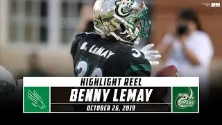 Benny LeMay Highlights: North Texas vs. Charlotte (2019) | Stadium