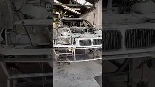Welding roll cage & bash bar for drift car build 🔥💨