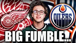 SERIOUS DRAFT FUMBLE BY THE DETROIT RED WINGS & EDMONTON OILERS&hellip; (Minnesota Wild, Brock Faber)
