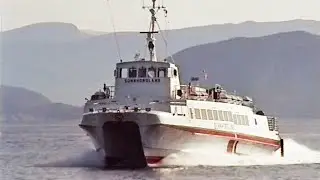 MS Sunnhordland, MS Tedno & MF Kvam - Leirvik, oktober 1992