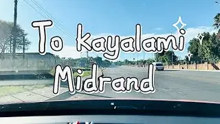 POV drive from Broadacres (Fourways) to Kayalami (Midrand)