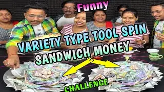 Uncommon Variety Type Tool Spin Sandwich Money Funny Challenge With Family