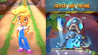 Frosty ant Drone - Crash Bandicoot: On the Run‪! #Shorts