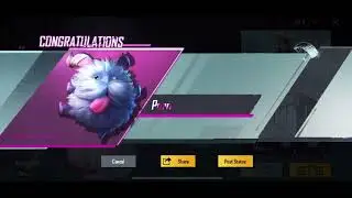HEXTECH PORO BUDDY 🤩|| PUBG MOBILE || 10K UC ||