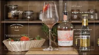 How To Make A Mountain Spritz | Alcohol Free Recipe | Mixology Guide | Vegan Friendly