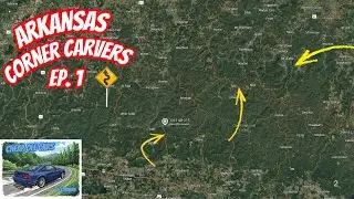 Arkansas Corner Carvers Ep 1. Pig Trail Hwy 23 from Turner Bend to the Overlook. Uncut full road
