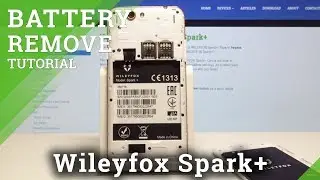How to Remove Battery from Wileyfox Spark+ - Open Back Cover