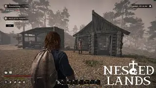 EP02: Building Our First Village & Fighting Bandits | Nested Lands Survival #gaming #survival