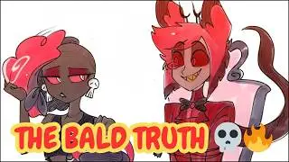 Вельветт раскрывает ЛЫСУЮ ПРАВДУ 😭💀 | Bald Bestie Energy | Hazbin Hotel Comic Dub