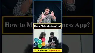 How to Make a Business App? | Start a Business App Startup Ideas #games #businessapp #shorts