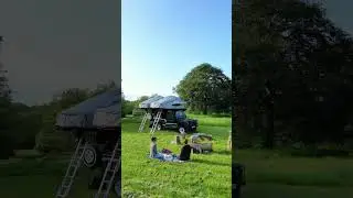 TWO rooftents on a Defender?! #defender #camping #rooftoptent #camper