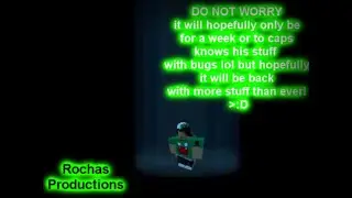 Sorry! (Announcement)