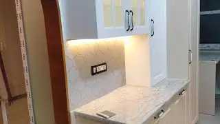 KITCHEN WORK IN PROGRESS 🥳🥳🥳#AFZAL #WARDROBE #KITCHEN #INTERIOR