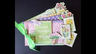 Graphic 45 Grow With Love Mini Album Folio