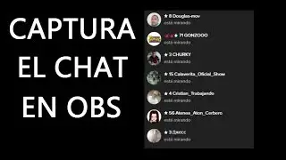 Agregar el chat de Younow a la pantalla Con OBS
