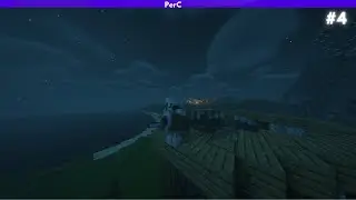 Building a New House - Minecraft Hardcore with Custom Villagers #5 - PerC (Twitch VOD)