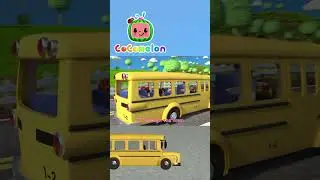 Wheels on the Bus #Shorts | CoComelon Nursery Rhymes and Kids Songs