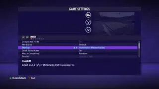 FIFA 21 - All Stadiums