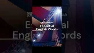 Essential English Words: 