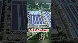 😱 World's TOP 3  Largest Car Manufacturing Plants !  #fact #amazingfacts#curiouspritesh