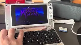 PicoGUS v2.1.0 firmware sb+mpu401 at same time Monkey Island 1 Talkie on Pocket386