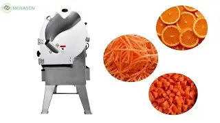 MNS-312 Multi-functional Vegetable Slicer Dicer Shredder Machine for Potato Carrot Radish Cucumber