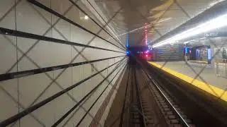 Mta 2017 HOLIDAY R1-R9 NOSTALGIA TRAIN REAR RFW R9 1802 LEXINGTON AVE/63 ST-96 ST SECOND AVE SUBWAY