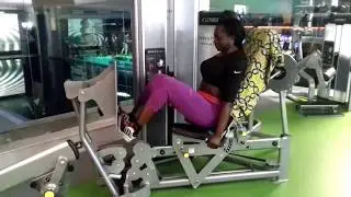 Calves exercises on leg press July 2017