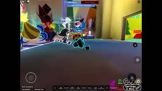 Trying to stand up as ragdoll in databrawl roleplay April fools event