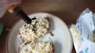 Scottish Student Cooking - Roasted Cheese (cheese on toast)