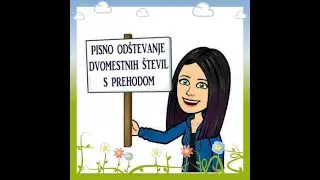 MAT: Pisno odštevanje dvomestnih števil s prehodom