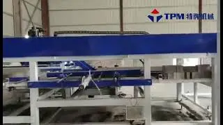 TPM Offline Palletizing Cuber for Concrete Block Factory
