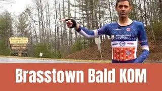 Brasstown Bald KOM - Full Effort With Data and Commentary
