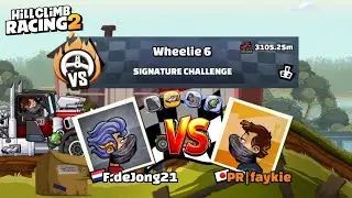 PR|faykie VS F.deJong21 | Friendly Battle - Hill Climb Racing 2