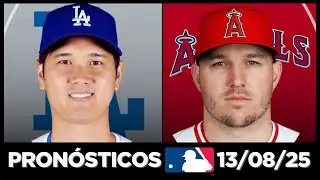⚾PRON&Oacute;STICOS DE LA MLB PARA HOY 13 DE AGOSTO | PICKS GRATIS⚾
