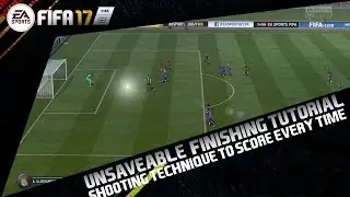 HOW TO SCORE GOALS EASILY IN FIFA 17 | DRIVEN FINISHING | FIFA 17 TUTORIAL