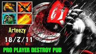 Bloodseeker SafeLane - Imba Raid Boss Pro Player Destroy Pub Game 7.22 Dota 2