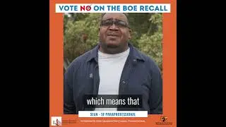 Vote NO on SF School Board Recalls!