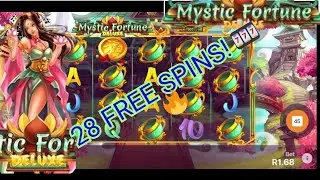 Mystic Fortune Deluxe Kept Paying! Huge Bonus Round!