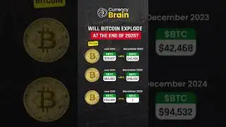 Will Bitcoin Explode at the end of 2025? | currency brain                    #bitcoin #crypto
