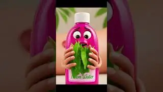 रोज़ वॉटर के 5 जादुई उपयोग | DIY स्किनकेयर एनिमेशन#RoseWater #SkincareAnimation