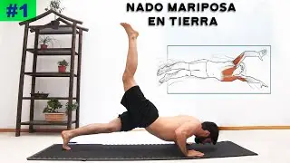 Nado mariposa en casa - Ejercicios para nadadores
