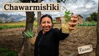 Probamos el DELICIOSO CHAWARMISHKI en casa | Erika Zapata