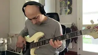 Aria HB Jazz bass HH made in Japan - 1970/71 demo (through cable)