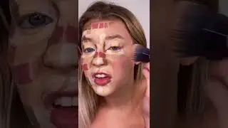 SATISFYING CONTOUR BLENDING VIDEO!! #shorts