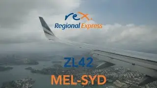 Regional Express (REX) ZL42 MEL-SYD