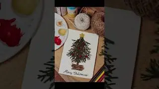 ✨⛄real leaves Christmas tree 🎄 decoration ideas #handmadecraft#christmashomedecoration#christmassong