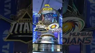 Gujarat Titans versus Mumbai Indians in IPL 2025 playing 11 comparison #mumbaiindians #ipl2025
