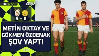 Galatasaray - PTT: 5-0 (1968-69 sezonu) Metin Oktay ve Gökmen Özdenak şov yaptı