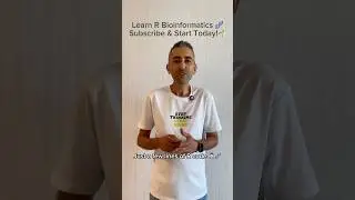 Bioinformatics with R &ndash; Stop Thinking, Start Doing 🧬